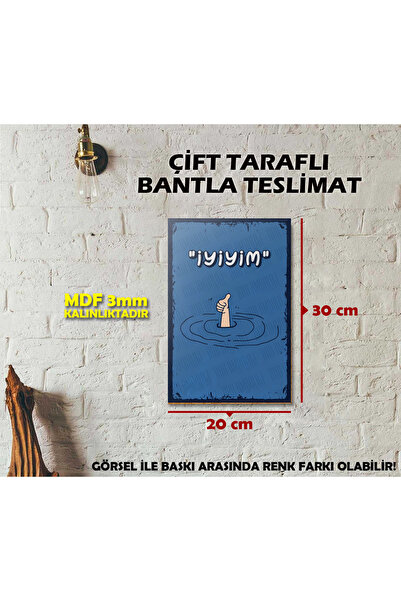 Borambalaj "Ja sam dobro" humoristički poster (20x30cm)