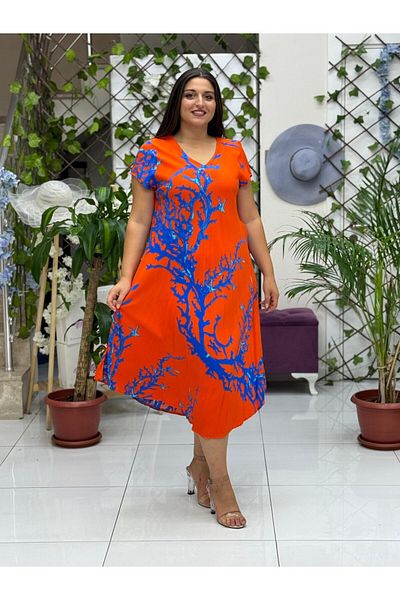 Punta Otantik Frd17108 Viscose Feride Dress