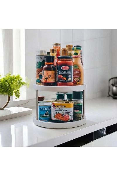 OEM Rotating kitchen organizer 2 levels