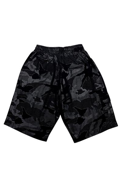 Masimar Men's Regular Fit Shorts with Elastic Waist, Lace-Up and Zipper Pocket