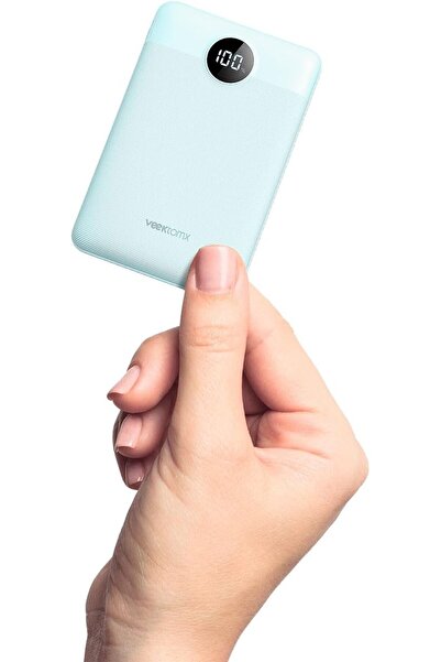 NO N4ME VEEKTOMX 10000mAh Portable Power Bank (Blue)