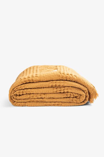 JOJOMIA Lora Double Bedspread 240X260 Mustard