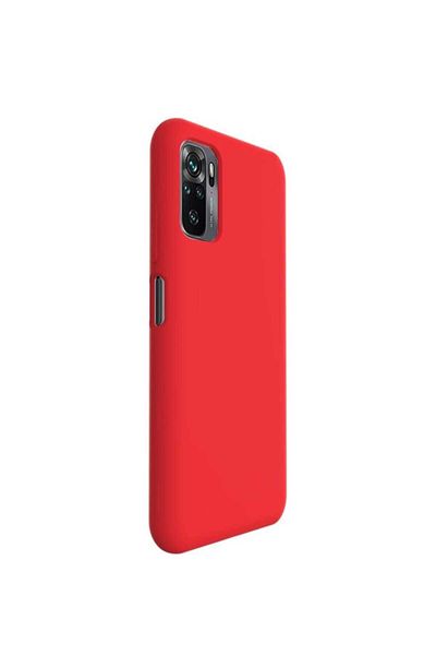 lemontti Lemontti Liquid Silicone Protective Case for Redmi Note 10 5G, Red