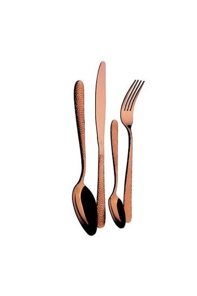 Berlinger Haus Cutlery Set, 24 Pieces, 6 Persons, Stainless Steel, Berlinger Haus, Rose Gold