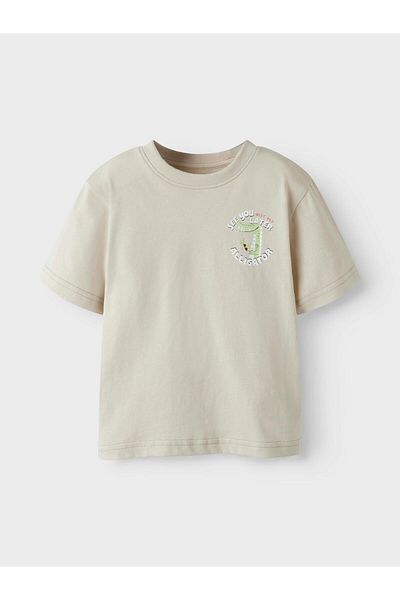 name ıt T-Shirt Cream