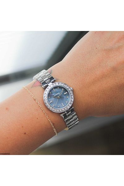 Chaperone Ch000050 Women's Wrist Watch with Steel Band