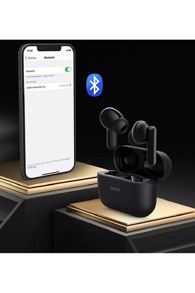 AUKEY سماعات أذن TWS، سوداء