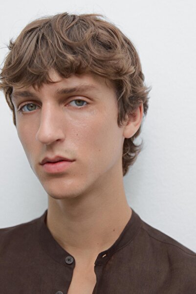 Massimo Dutti Hakim yaka regular fit gömlek