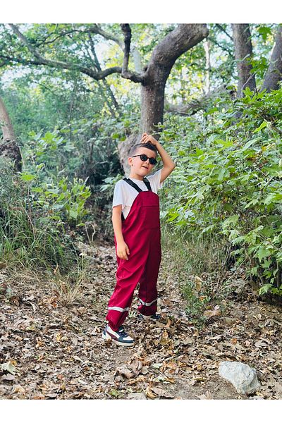 Dage Kids Waterproof Thermal Rainforest Coverall with Adjustable Straps