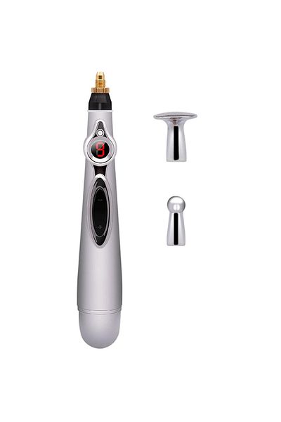 NEO Neo Acupressure Pen, with Led Display, 2 Ergonomic Heads and 9 Smart Programs
