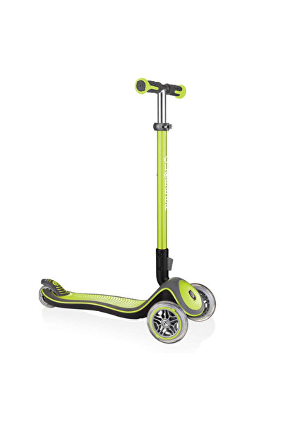 Globber Elite Deluxe 3 Tekerlekli Katlanabilir Yeşil Scooter