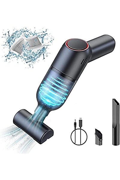 fulina 9000PA Handheld Vacuum Cleaner,Cordless Rechargeable,with Strong Suction,Wet Dry for Car,Home