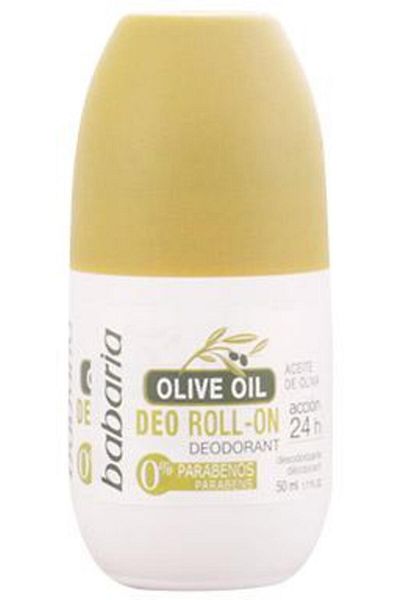 Babaria Deodorant roll-on pentru pielea sensibila Babaria ACEITE DE OLIVA 50 ml