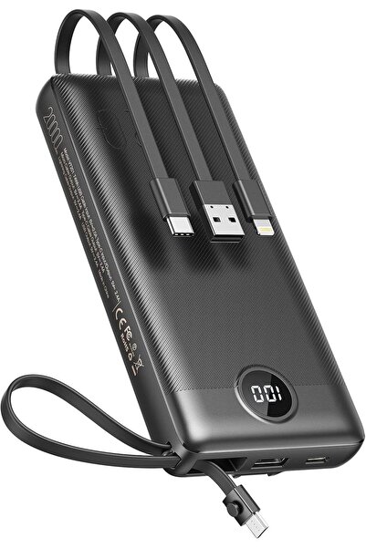 Generic VEEKTOMX Power Bank with Built-in Cables, Portable Charger for iPhone...
