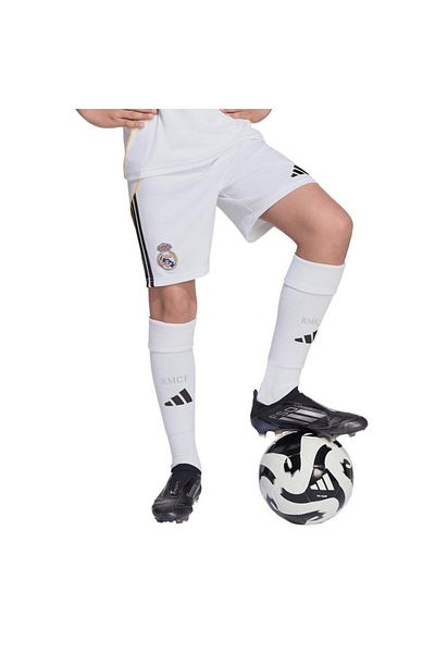 adidas Children's White Shorts Real H Sho Y Jn8878