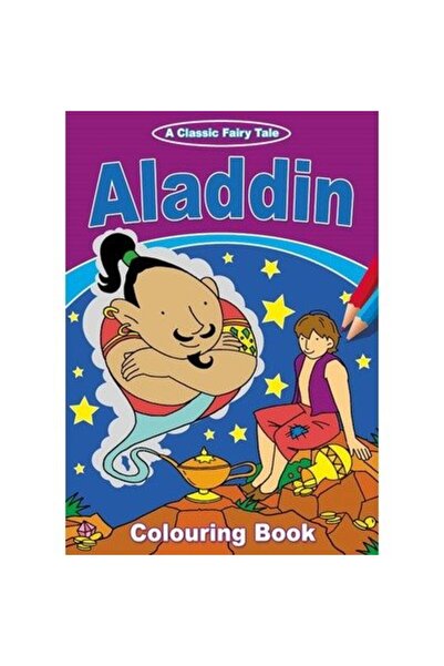 Editura Mediadocs Publishing Aladdin - carte de colorat