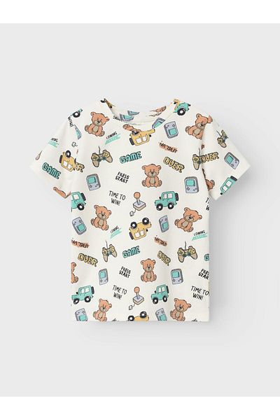 name ıt T-Shirt Cream