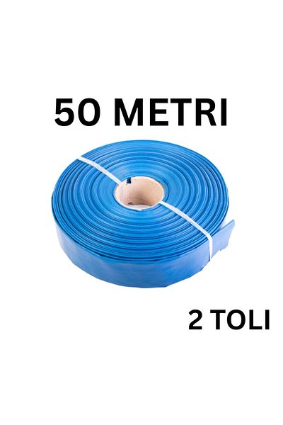 COBI SMART® PVC fire hose, 2 inch, 50 m, discharge water Flat - COBI SMART®