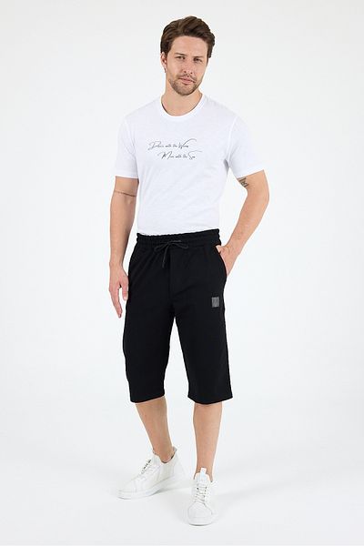 Rodi Comfortable Fit Summer Men's Side Pocket Capri Pocket Shorts Suitable for Daily and Sports Use 3331