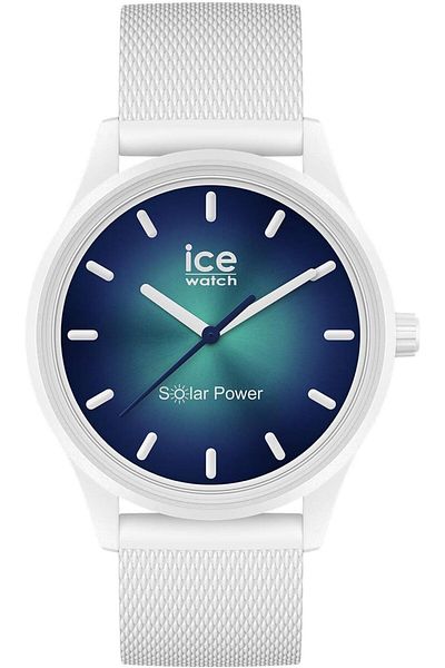 Ice Watch ICE-WATCH - ICE Solar Power Abyss - White with Silicone Strap