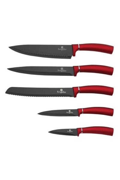Berlinger Haus Set 6 cutite Berlinger Haus, BH-2519, rosu