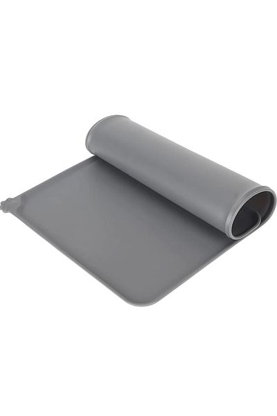 VERK Waterproof pet food pad for dog and cat bowls – non-slip, 47.5x29.5 cm