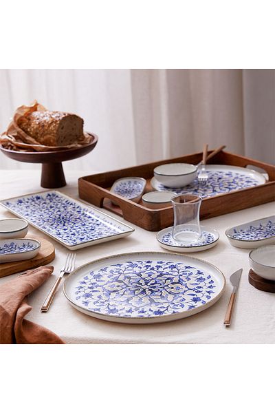 Kütahya Porcelain Bone Nordic 28Piece.Breakfast Tk.Kratos Dg859