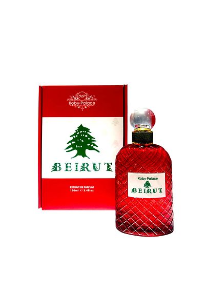 OEM Extrat de Parfum Unisex Koby Palace Beirut, 100ml, Aromatic Lemnos, Rosu