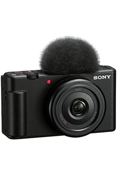 Sony ZV-1F Vlogging Camera for Content Creators and Video Bloggers - Saudi Edition with Warranty Sup