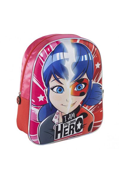 Cerda Backpack, Cerda, 3D Lady Bug, Pink, 31 cm