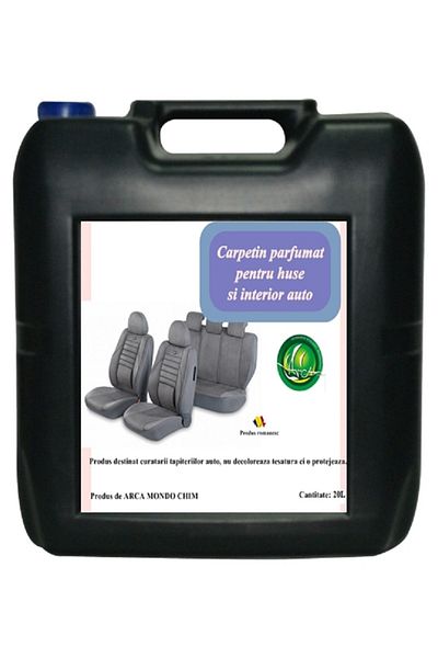 ARCA LUX Detergent parfumat pentru huse si interior auto - Carpetin manual Arca Lux, Bidon 20L