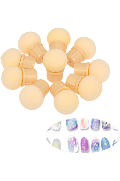 ANSELF Set de 10 capete înlocuibile pentru decorarea unghiilor Anself, burete...