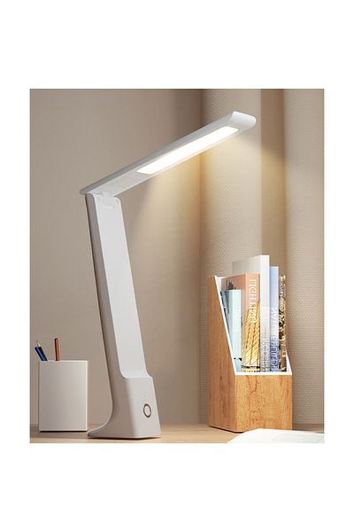 Sunhome Rechargeable LED Desk Lamp White