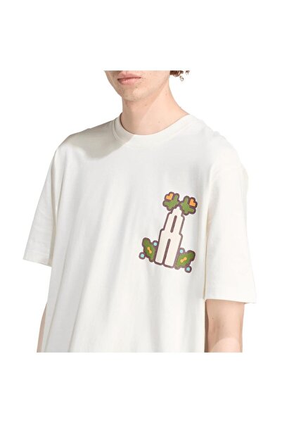 adidas Ανδρικό λευκό μπλουζάκι MG LO TEE JY2973