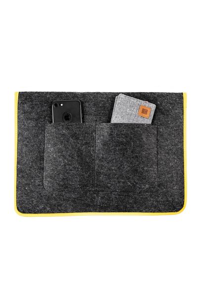 arttone Husă pentru laptop Aba 15 inch Gri Galben