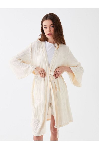 LC Waikiki Lcw Shawl Collar Women's Kimono Fast Fashion