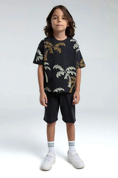 Rolypoly Boy's Bermuda Suit - Anthracite