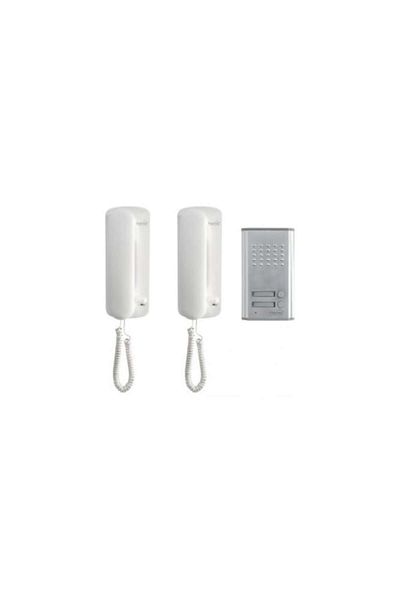 Powertoolsconcept Wired Gate Intercom Set, 2 Apartments