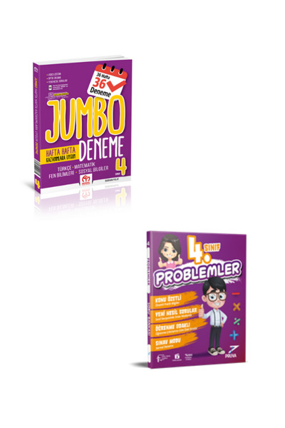 MODEL EĞİTİM YAYINCILIK 4. SINIF SINIF MODEL YAYINCILIK JUMBO DENEME- PRUVA Y...