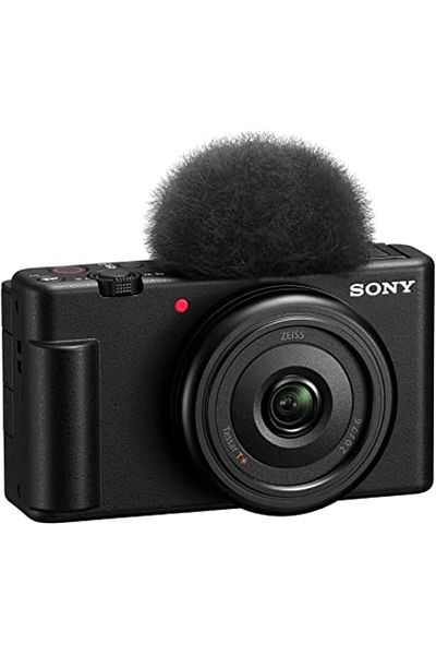 Sony ZV-1F Vlogging Camera for Content Creators and Video Bloggers - Saudi Edition with Warranty Sup