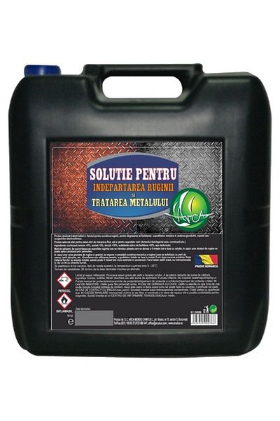 ARCA LUX Solutie pentru indepartarea ruginei si tratarea metalului, Bidon 20 kg