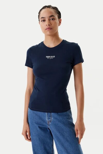 Tommy Jeans TJW SLIM ESSENTIAL LOGO2 TEE EXT