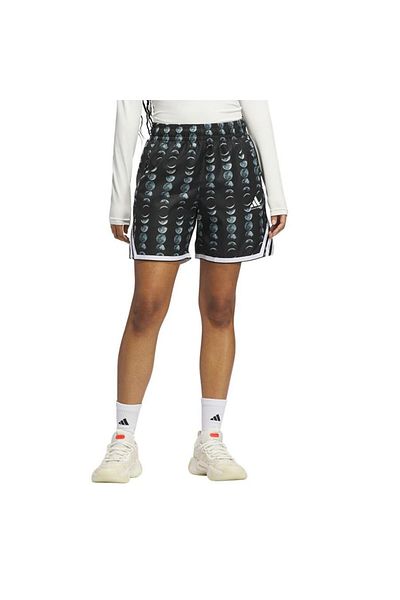 adidas Women's Black Shorts Crazylite Aop Jx0065