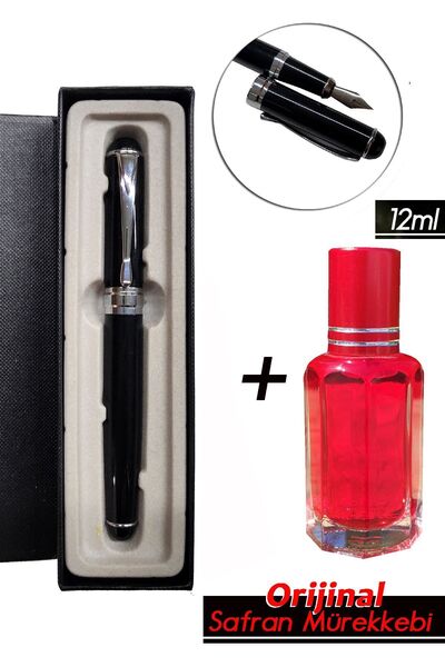Bundera Safran Kalemi Ve Safran Mürekkebi İkisi Bir Arada Set 2'li Set