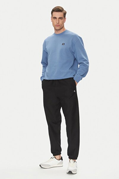 Calvin Klein Men's sports pants, Jeans, black, cotton/polyester, M