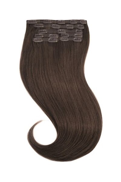 Amora Extensii Păr CLIP ON Amora Black Collection Saten 2, 40 cm