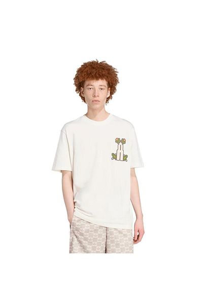 adidas Ανδρικό λευκό μπλουζάκι MG LO TEE JY2973