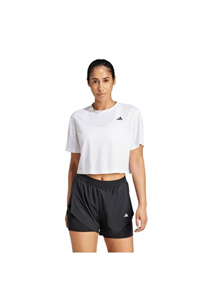 adidas Women's White T-Shirt We Min Tee Jc9556