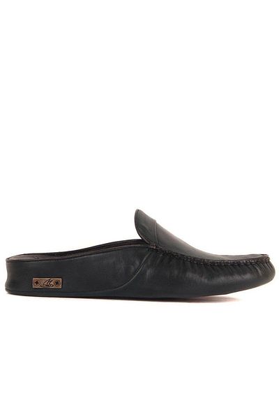 Serhat Özköroğlu Lfr-547X Leather Slippers Khaki