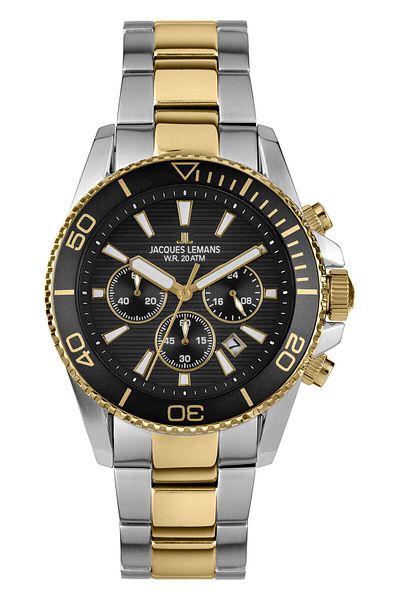 Jacques Lemans 1-2206L Liverpool Diver Men's Wristwatch